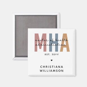Personalized MHA Master of Health Administration Magnet