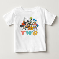 Personalized Mickey and Friends 2nd Birthday