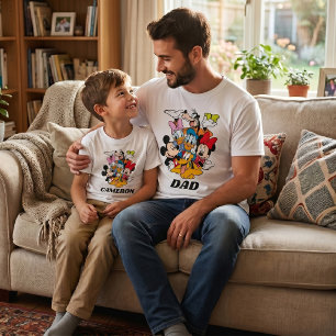 Personalized Mickey and Friends T-Shirt