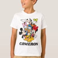 Personalized Mickey and Friends  T-Shirt