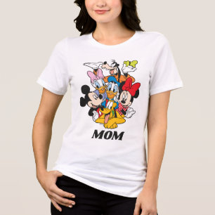 Personalized Mickey and Friends Tri-Blend Shirt