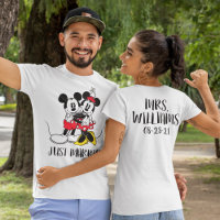 Personalized Mickey & Minnie - Just Married