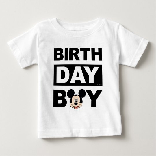 Personalized Mickey Mouse Birthday Boy 