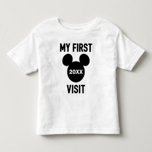 Personalized Mickey Mouse My First Visit T-Shirt