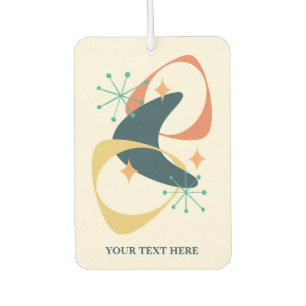 Personalized Mid Century Air Freshener