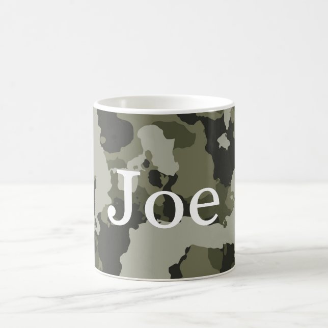 Personalized Military Coffee Mug (Center)