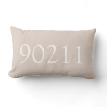 Personalized Millennial Blush Pink White Zip Code