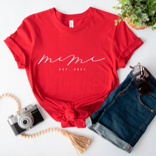 Personalized Mimi Grandma T-Shirt