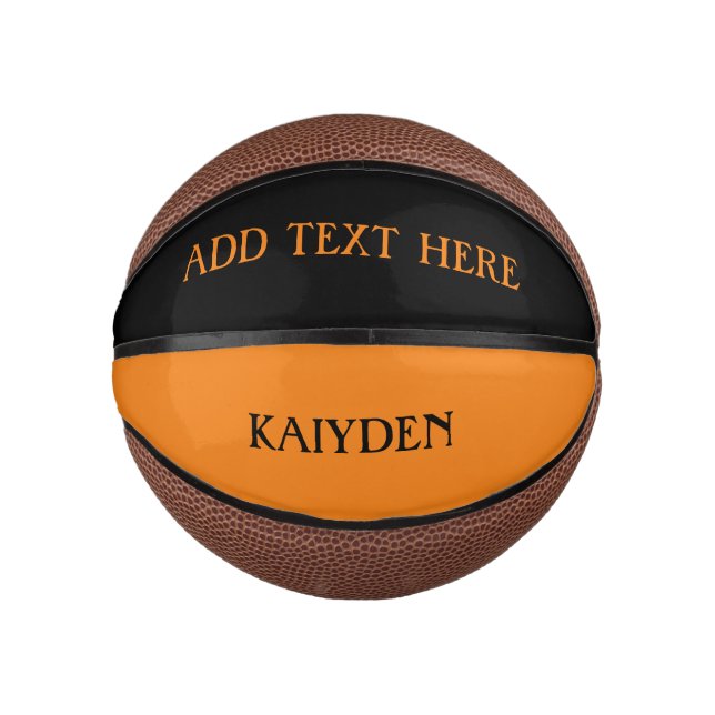 Personalized Mini Basketball (Front)