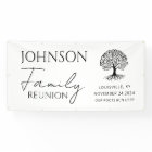 personalized minimal modern elegant family reunion