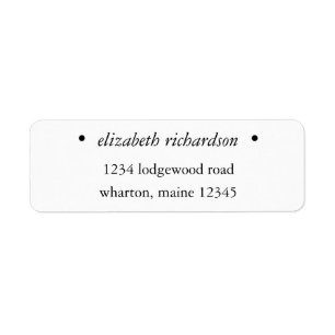 Personalized Minimalist-1 W&B 