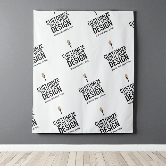 Personalized Minimalist Company Branded Custom   Tapestry (Creator Uploaded)