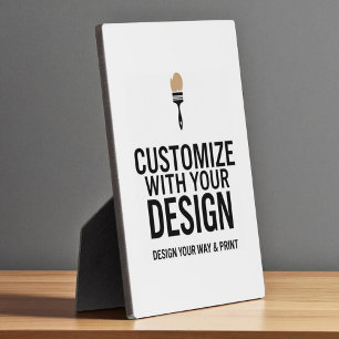 Personalized Minimalist Custom Company Branded  Plaque