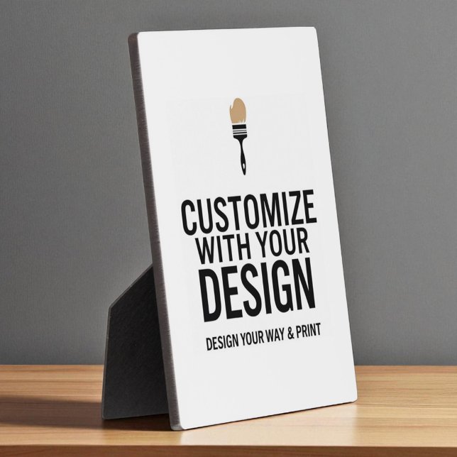 Personalized Minimalist Custom Company Branded  Plaque (Creator Uploaded)