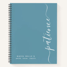 Personalized Minimalist Custom Name Spiral