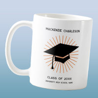 Personalized Minimalist Graduation Cap