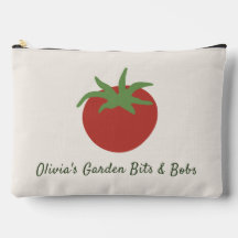 Personalized Minimalist Red Tomato Garden