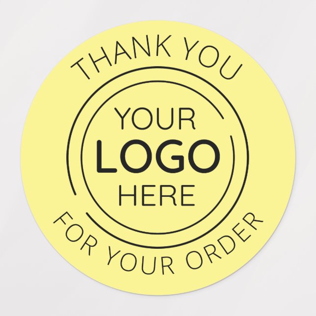 Personalized Minimalist Thank You Logo (Design 1)