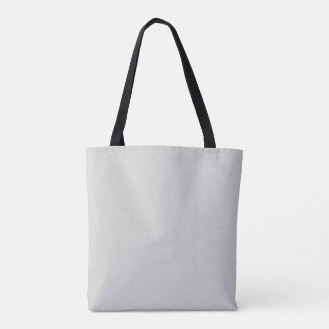 Personalized Minimalist Tote Gift Bag (Back)