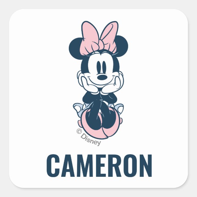 Personalized Minnie Mouse | Back to School Labels (Front)