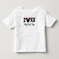 Personalized Minnie Mouse | My First Trip T-Shirt