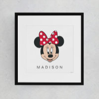 Personalized - Minnie Mouse Poster
