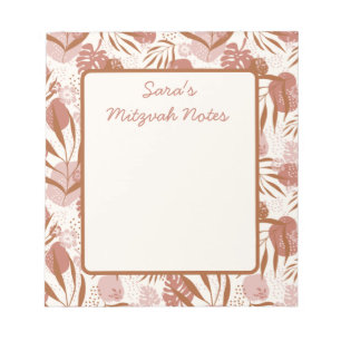 Personalized Mitzvah Notes