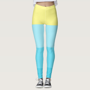 Personalized Mixed Colour Stripe Leggings