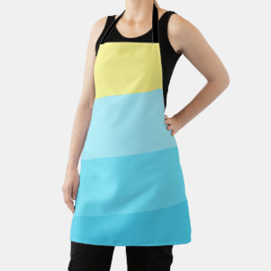 Personalized Mixed Colour Stripe with Your Flair Apron