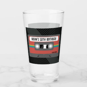 Personalized Mixtape Glass