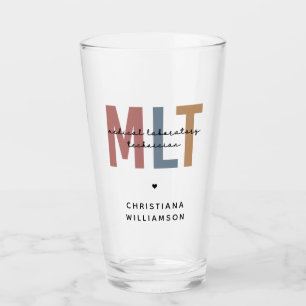 Personalized MLT Medical Laboratory Technician Glass