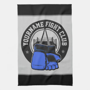 Personalized MMA Mixed Martial Arts Fight Club Kitchen Towel