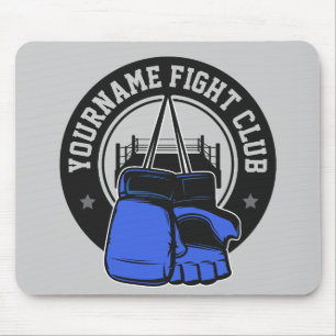 Personalized MMA Mixed Martial Arts Fight Club Mouse Pad