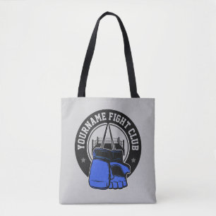 Personalized MMA Mixed Martial Arts Fight Club Tote Bag