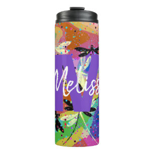 Personalized Mod dragonflies Thermal Tumbler