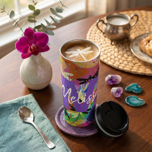 Personalized Mod dragonflies Thermal Tumbler
