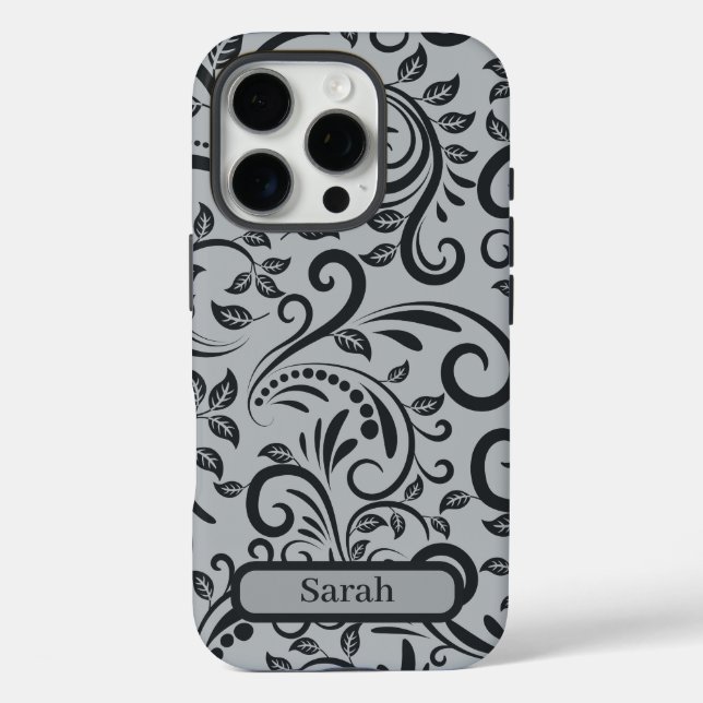 Personalized Modern Abstract Pattern Design Case-Mate iPhone Case (Back)