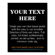 Personalized Modern Author Text Black