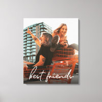 Personalized Modern  best friends photo