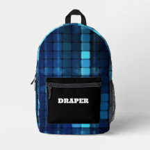 Personalized Modern Blur Pattern