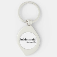 Personalized Modern Bridal Shower Bridesmaid