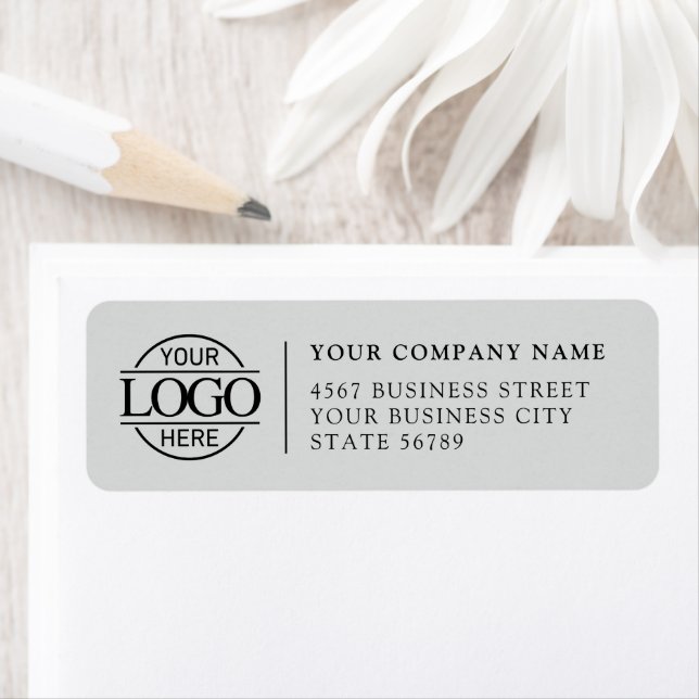 Personalized Modern Business Logo Return Address (Insitu)