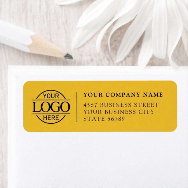 Personalized Modern Business Logo Return Address (Insitu)