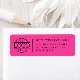 Personalized Modern Business Logo Return Address
