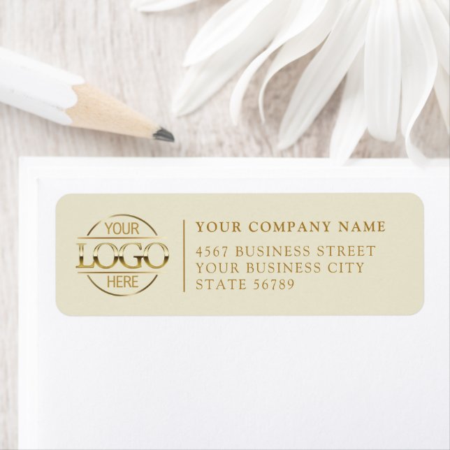 Personalized Modern Business Logo Return Address (Insitu)