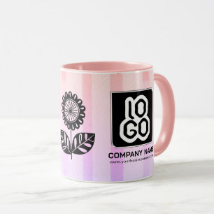 Personalized Modern Business Promotional Logo Mug