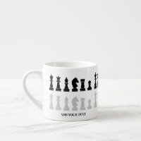 Personalized Modern Chess Piece Game