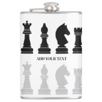 Personalized Modern Chess Piece Game 