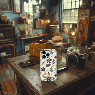 Personalized Modern Christmas Ornaments Case-Mate iPhone 14 Pro Case