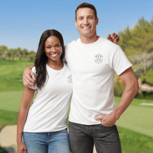 Personalized Modern Classic Hole in One Golf T-Shirt